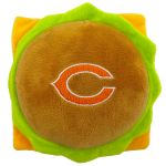 CHI-3353 - Chicago Bears- Plush Hamburger Toy